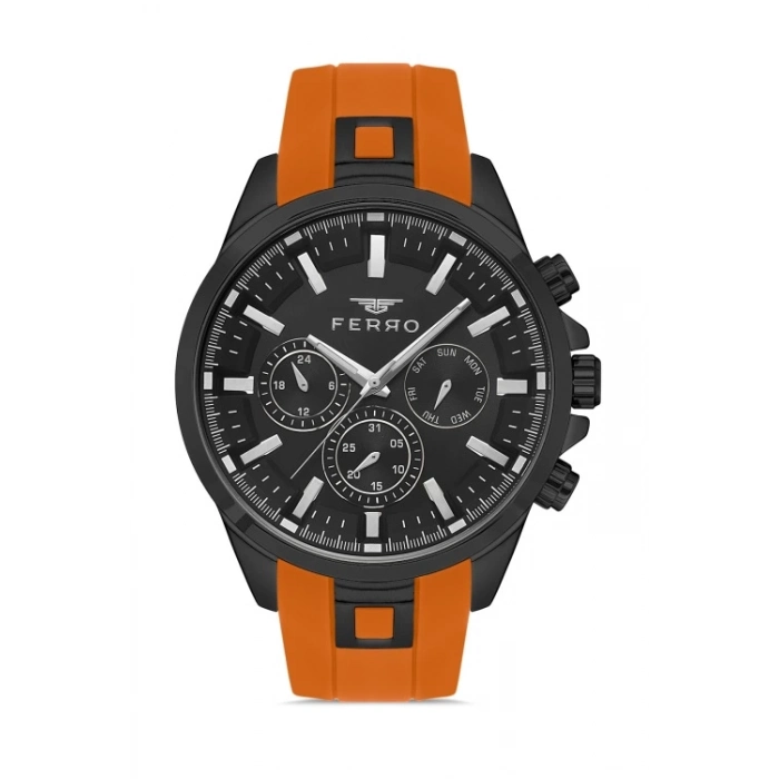 FM11379DWT Silikon Kordonlu Erkek Kol Saati