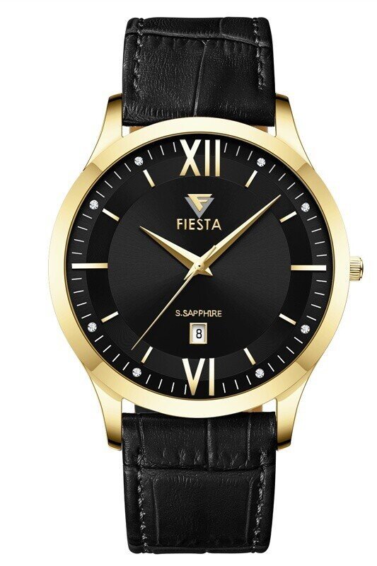 F24088M Deri Kordonlu Erkek Kol Saati