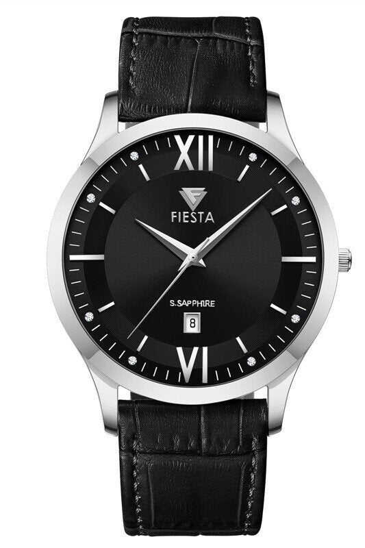 F24088M Deri Kordonlu Erkek Kol Saati