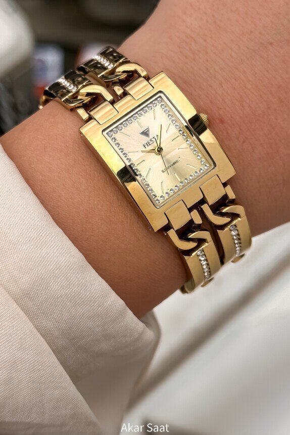 F24097L Metal Kordonlu Kadın Kol Saati