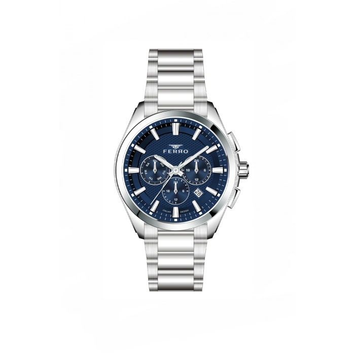 FM11757AWT Çelik Kordonlu Erkek Kol Saati