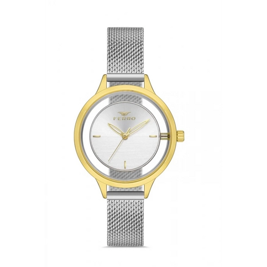 FL21234C Hasır Kordonlu Kadın Kol Saati