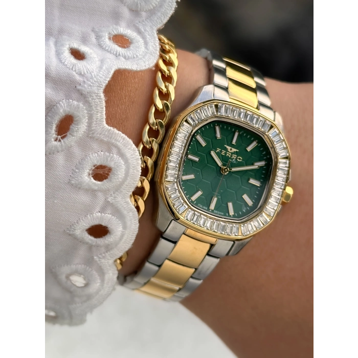 FL43008A Çelik Kordonlu Kadın Kol Saati