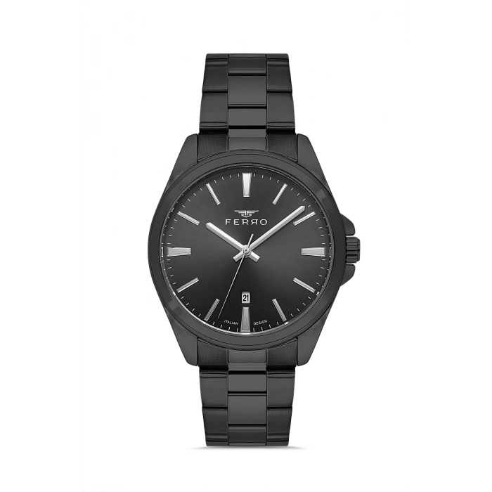 F11551AWT Çelik Kordonlu Erkek Kol Saati