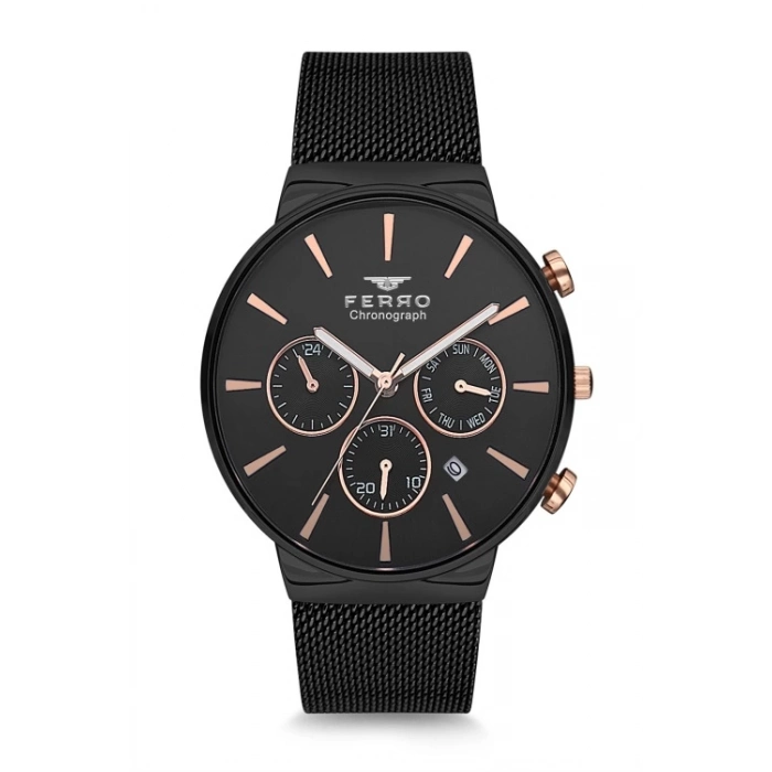 FM1697C Hasır Kordonlu Erkek Kol Saati