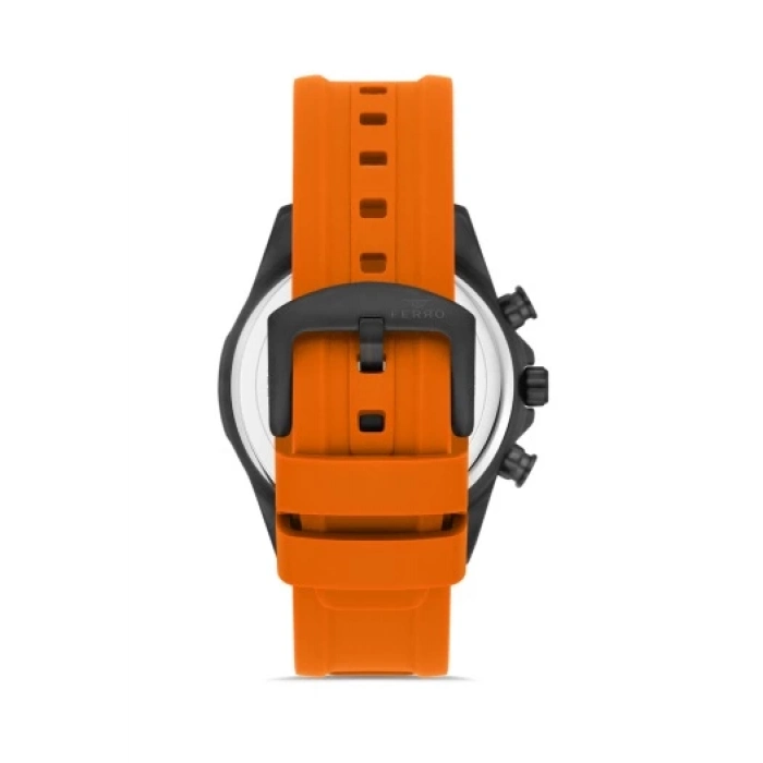 FM31361D Silikon Kordonlu Erkek Kol Saati