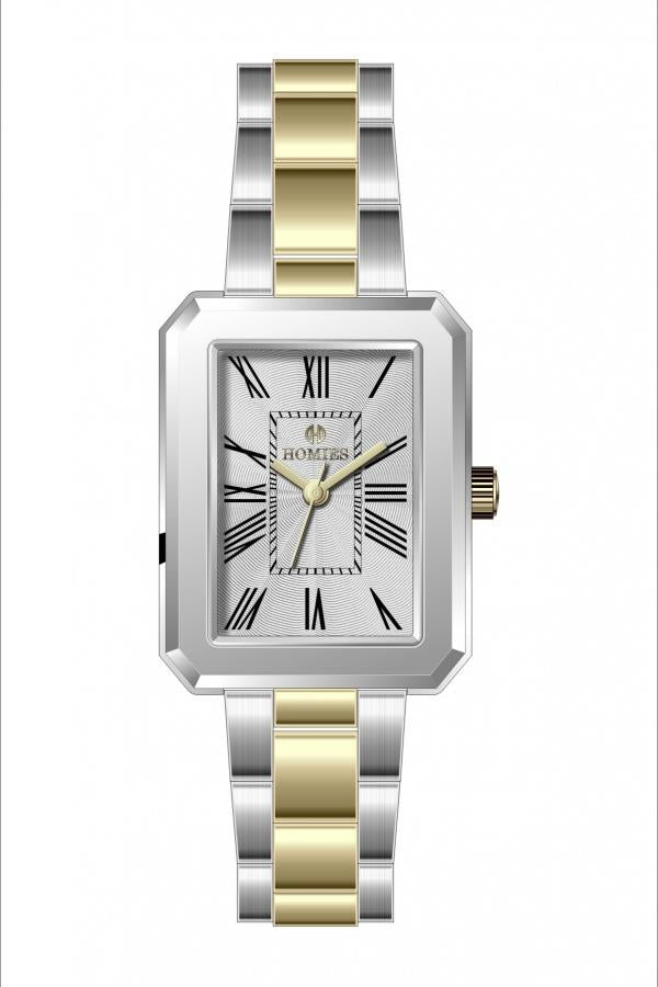 HM25196S01 Çelik Kordonlu Kadın Kol Saati ALTIN - GÜMÜŞ