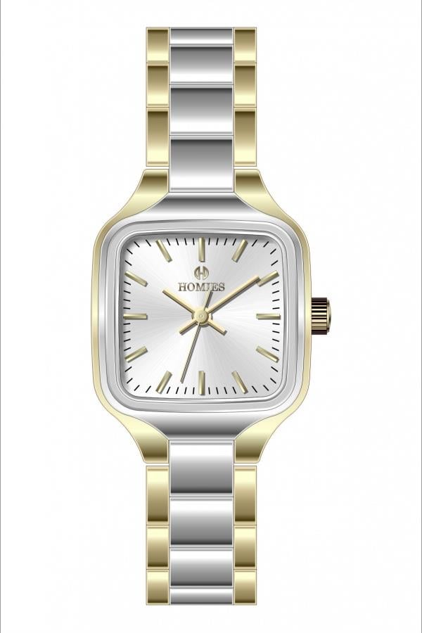HM25246S01 Çelik Kordonlu Kadın Kol Saati ALTIN - GÜMÜŞ - 2