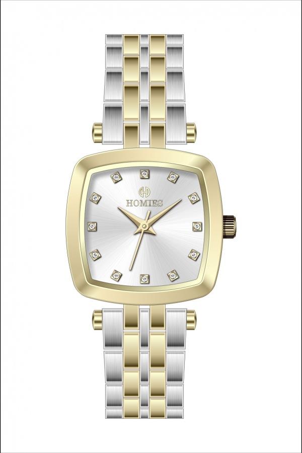 HM25690S01 Çelik Kordonlu Kadın Kol Saati ALTIN - GÜMÜŞ