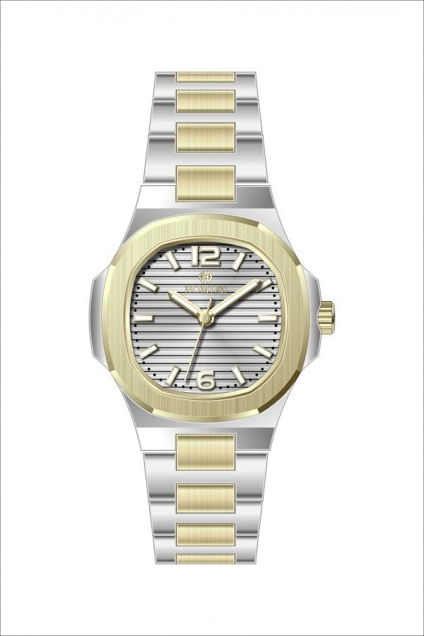 HM26096S01 Çelik Kordonlu Kadın Kol Saati ALTIN - GÜMÜŞ