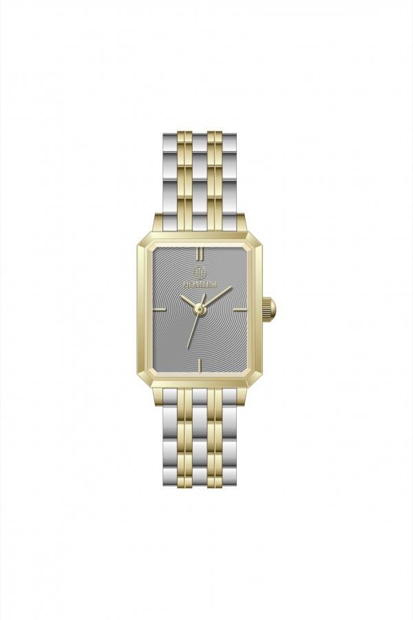 HM28213S01 Çelik Kordonlu Kadın Kol Saati ALTIN - GÜMÜŞ - 3