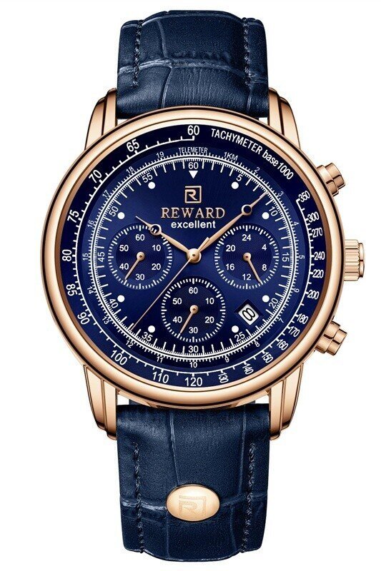 RD833324M Deri Kordonlu Erkek Kol Saati