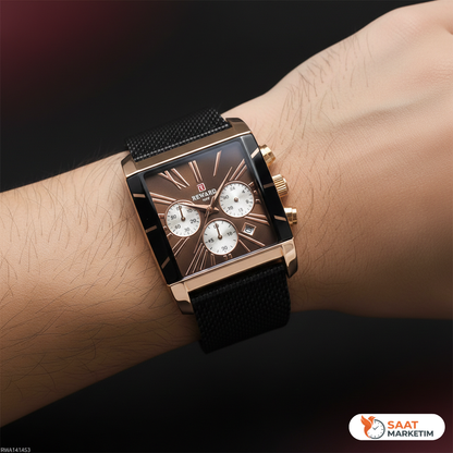 RD82034M Çelik Hasır Kordonlu Erkek Kol Saati