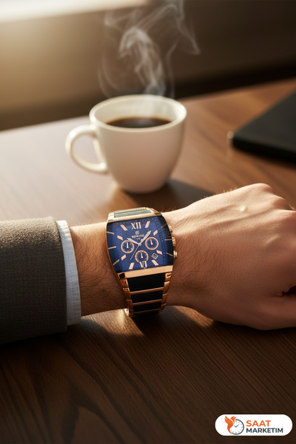RD81040M Metal Kordonlu Erkek Kol Saati