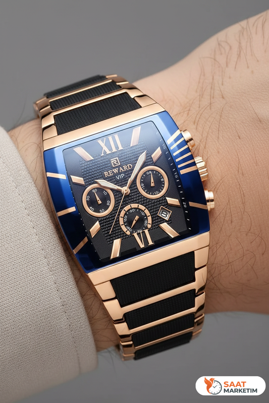 RD81040M Metal Kordonlu Erkek Kol Saati