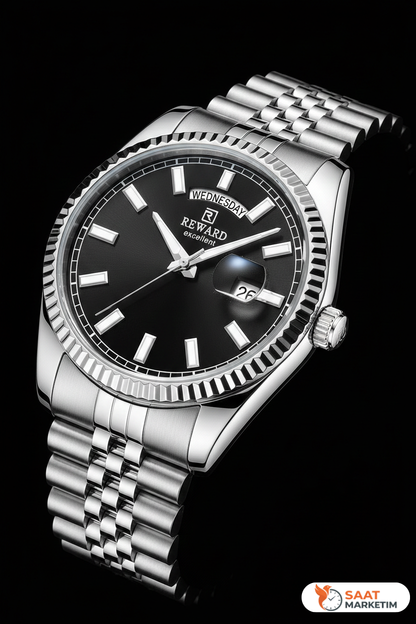 RD613082M Metal Kordonlu Erkek Kol Saati