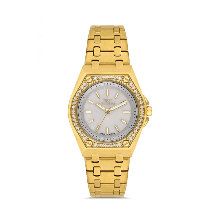 FL43007A Çelik Kordonlu Kadın Kol Saati