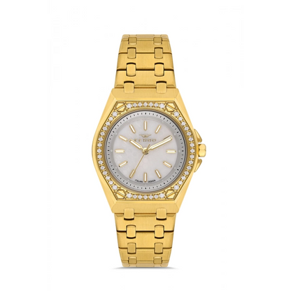 FL43007A Çelik Kordonlu Kadın Kol Saati