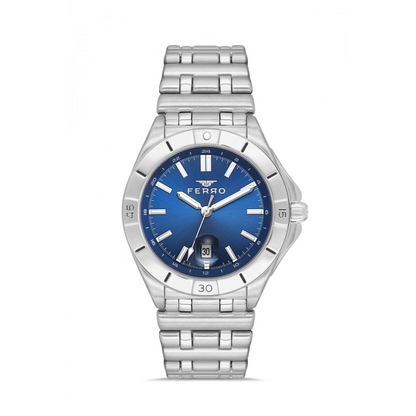 FM43017A Çelik Kordonlu Erkek Kol Saati