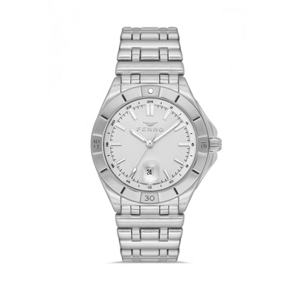 FM43017A Çelik Kordonlu Erkek Kol Saati