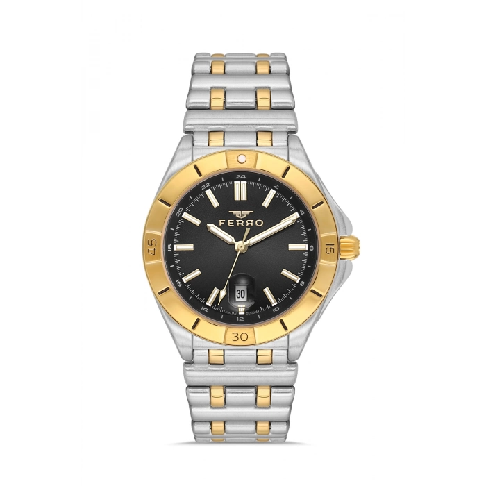 FM43017A Çelik Kordonlu Erkek Kol Saati