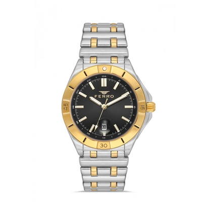 FM43017A Çelik Kordonlu Erkek Kol Saati