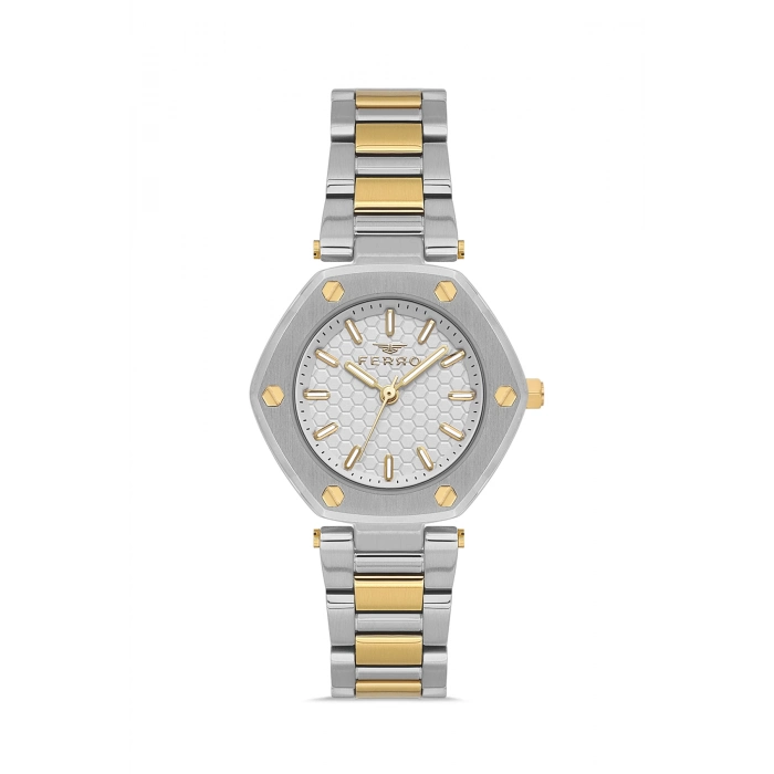 FL43006A Çelik Kordonlu Kadın Kol Saati