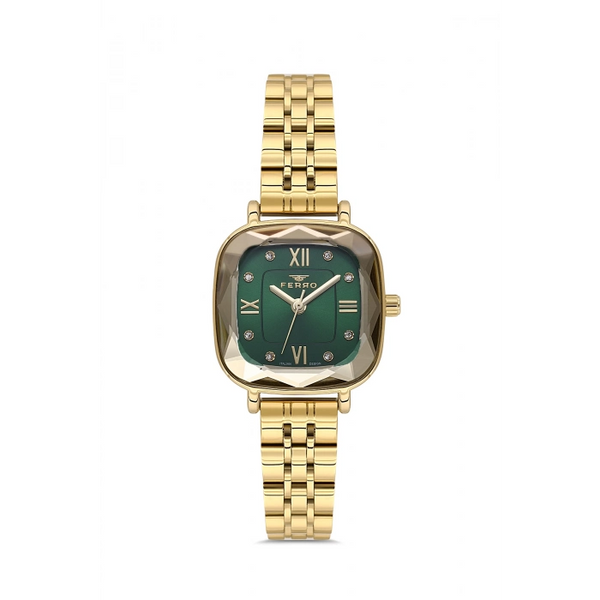 FL21597AWT Çelik Kordonlu Kadın Kol Saati