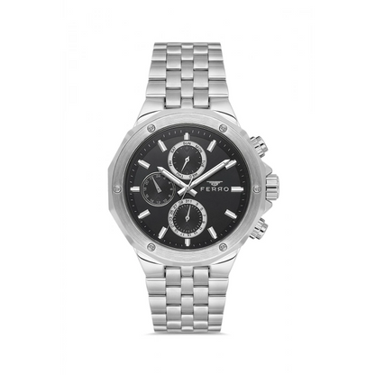 FM11544AWT Çelik Kordonlu Erkek Kol Saati