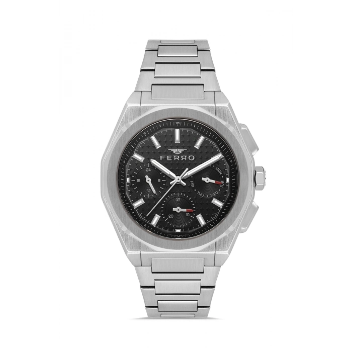 FM43013A Çelik Kordonlu Erkek Kol Saati