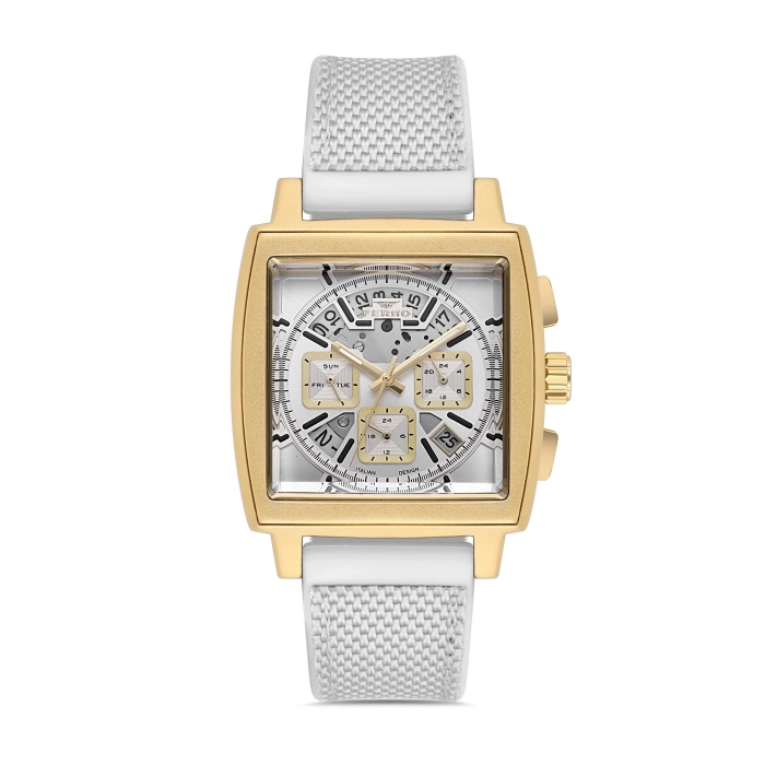 FM11553DWT Silikon Kordonlu Erkek Kol Saati