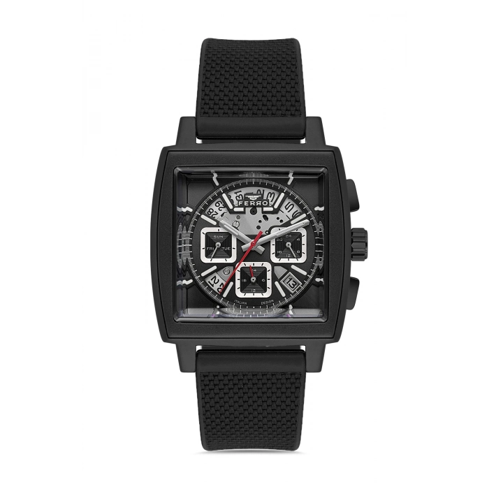 FM11553DWT Silikon Kordonlu Erkek Kol Saati