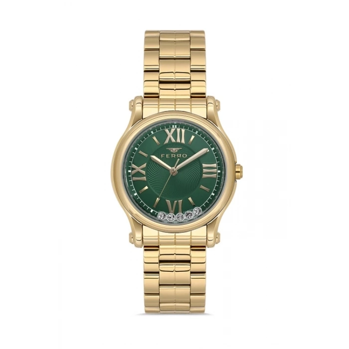 FL21478AWT Çelik Kordonlu Kadın Kol Saati