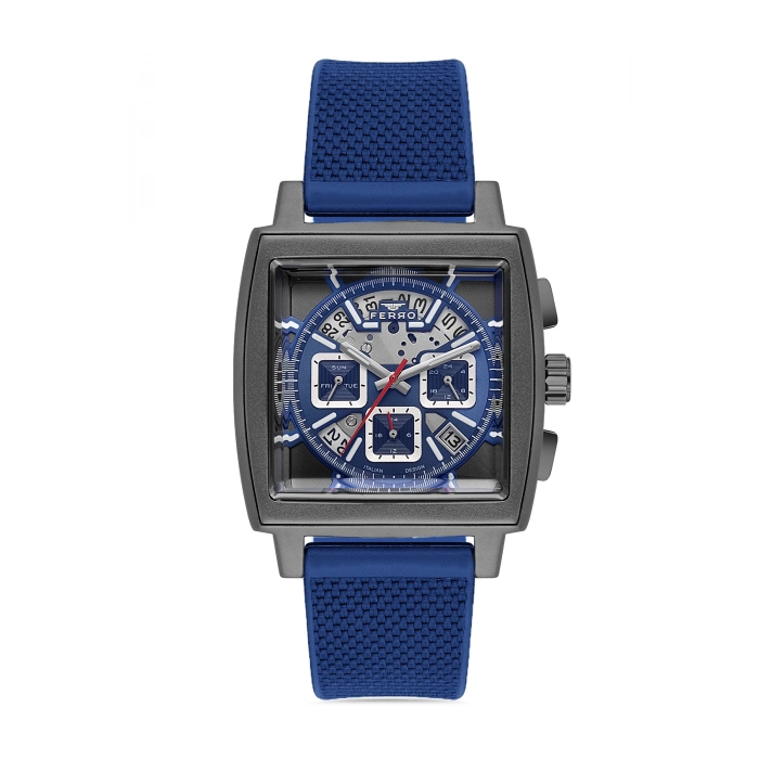 FM11553DWT Silikon Kordonlu Erkek Kol Saati