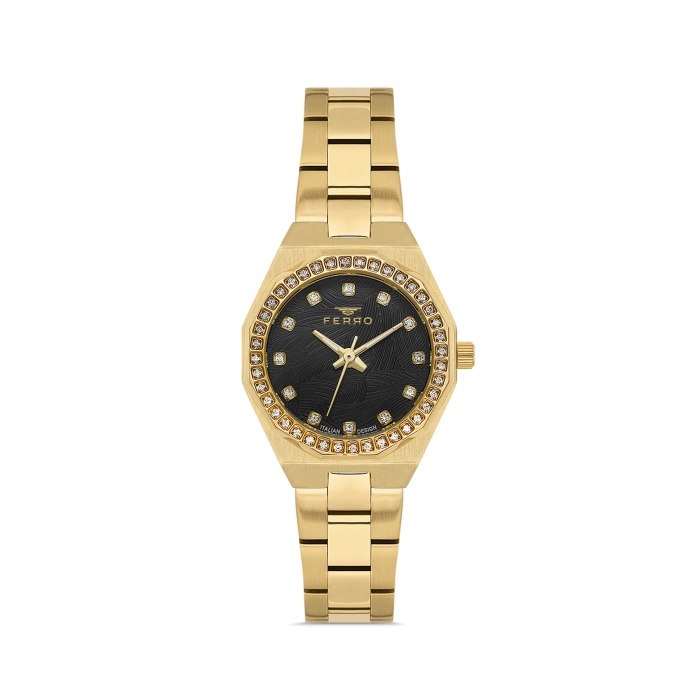 FL43014A Çelik Kordonlu Kadın Kol Saati