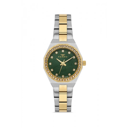 FL43014A Çelik Kordonlu Kadın Kol Saati