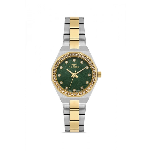 FL43014A Çelik Kordonlu Kadın Kol Saati