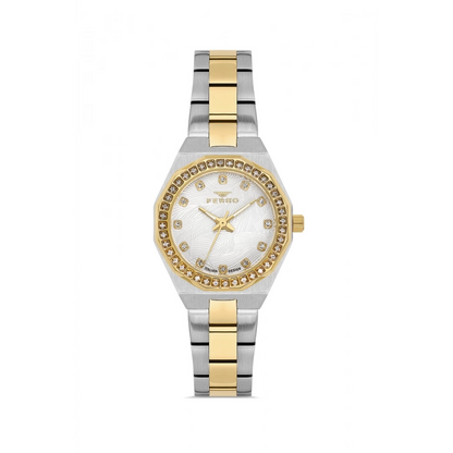 FL43014A Çelik Kordonlu Kadın Kol Saati