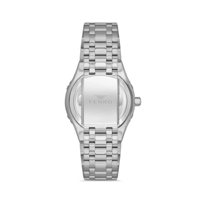 F11484A Çelik Kordonlu Erkek Kol Saati