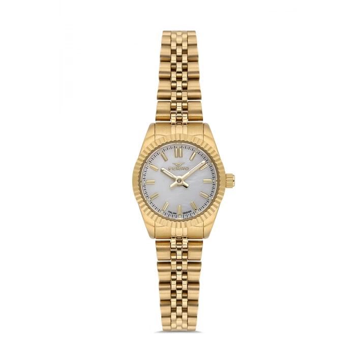 FL21595AWT Çelik Kordonlu Kadın Kol Saati