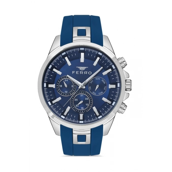 FM11379DWT Silikon Kordonlu Erkek Kol Saati