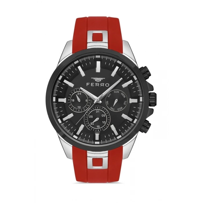 FM11379DWT Silikon Kordonlu Erkek Kol Saati