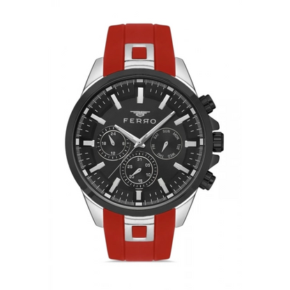 FM11379DWT Silikon Kordonlu Erkek Kol Saati