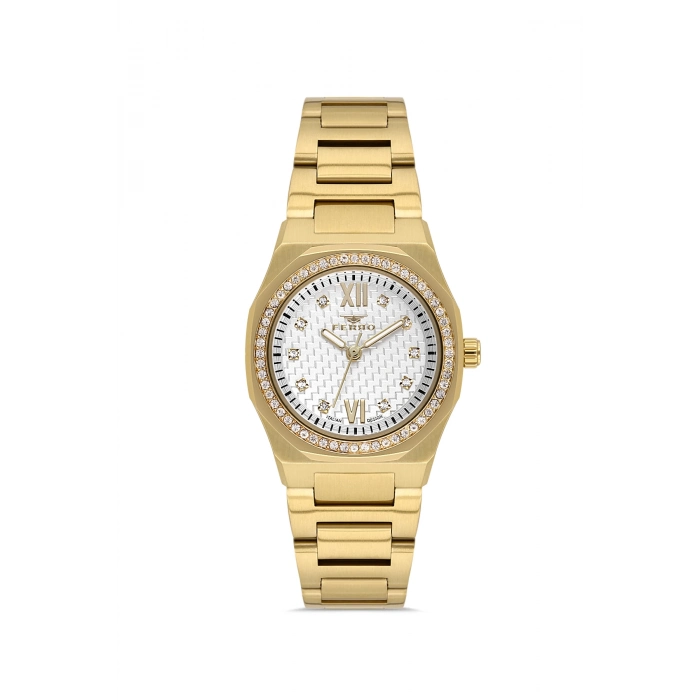 FL21616AWT Çelik Kordonlu Kadın Kol Saati