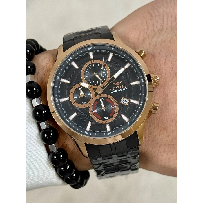 FM31277A Çelik Kordonlu Erkek Kol Saati