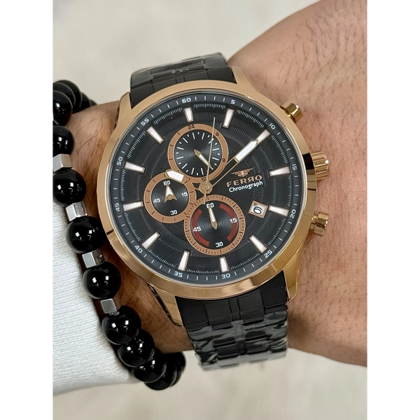 FM31277A Çelik Kordonlu Erkek Kol Saati