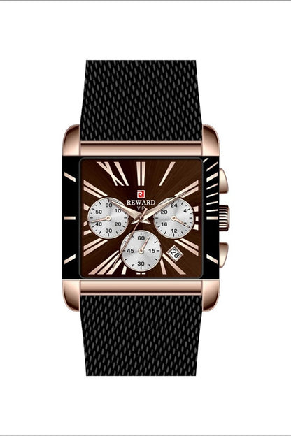 RD82034M Çelik Hasır Kordonlu Erkek Kol Saati