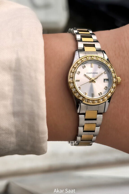 CH168L Metal Kordonlu Kadın Kol Saati