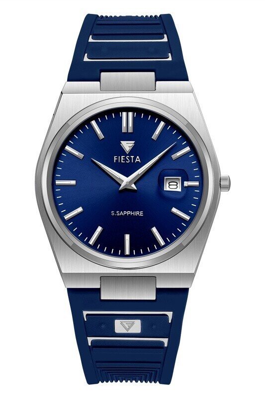 F24071MZ Silikon Kordonlu Erkek Kol Saati