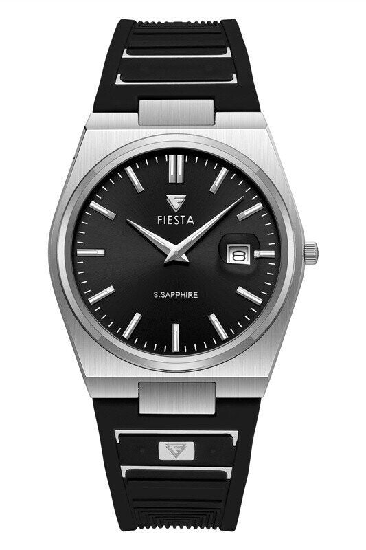 F24071MZ Silikon Kordonlu Erkek Kol Saati